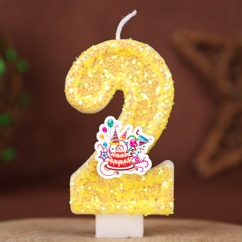 Happy Birthday Cake Topper Dec - Holiday Candle Set ulasan dan harga