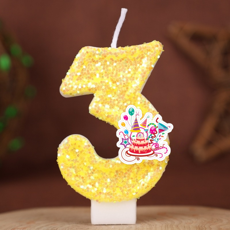 Happy Birthday Cake Topper Dec - Holiday Candle Set ulasan dan harga