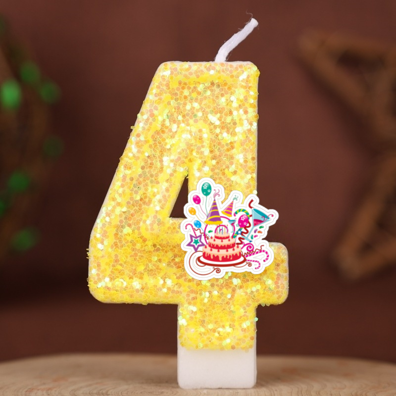 Happy Birthday Cake Topper Dec - Holiday Candle Set ulasan dan harga