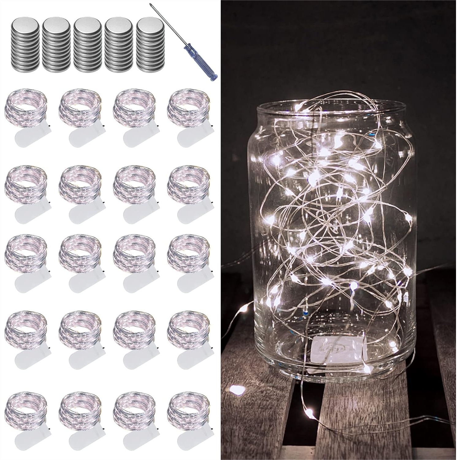 20 Pack Fairy Lights Battery O - Led Fairy String Lights ulasan dan harga