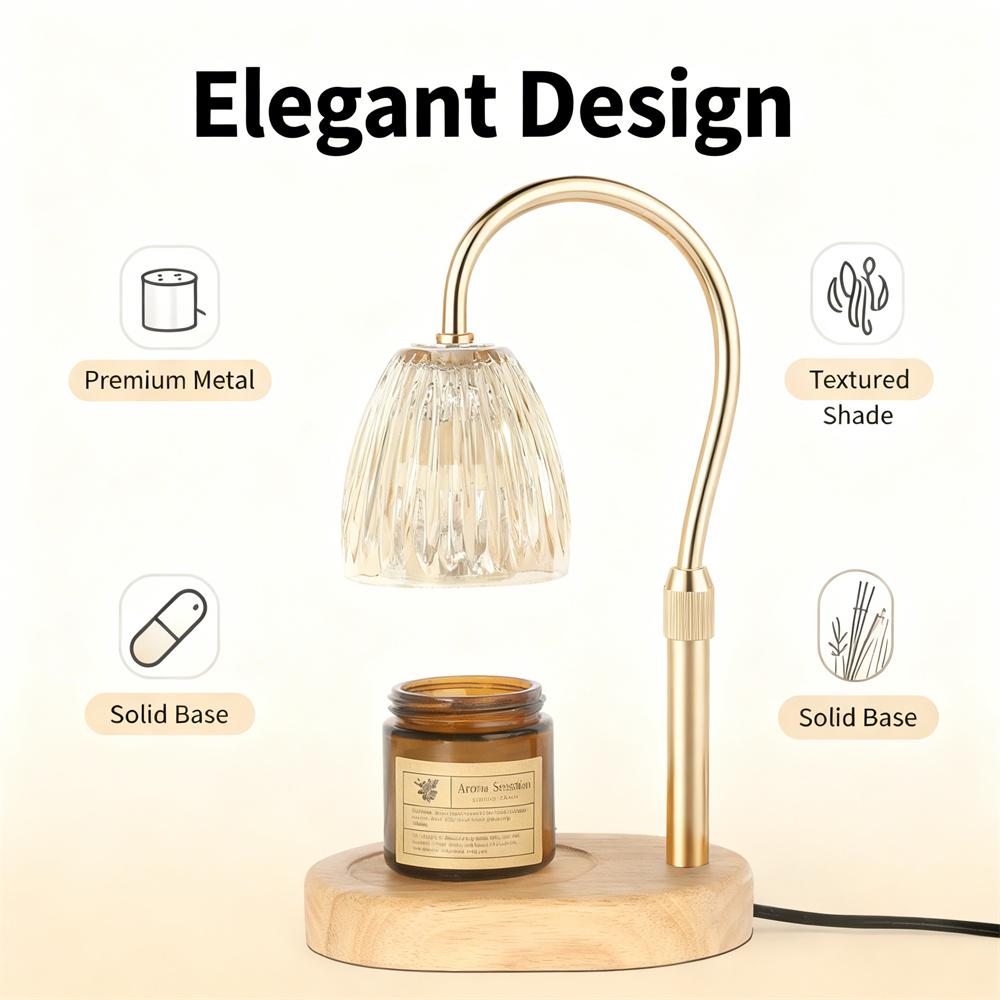 Candle Warmer Lamp with Timer, - Holiday Candle Set ulasan dan harga