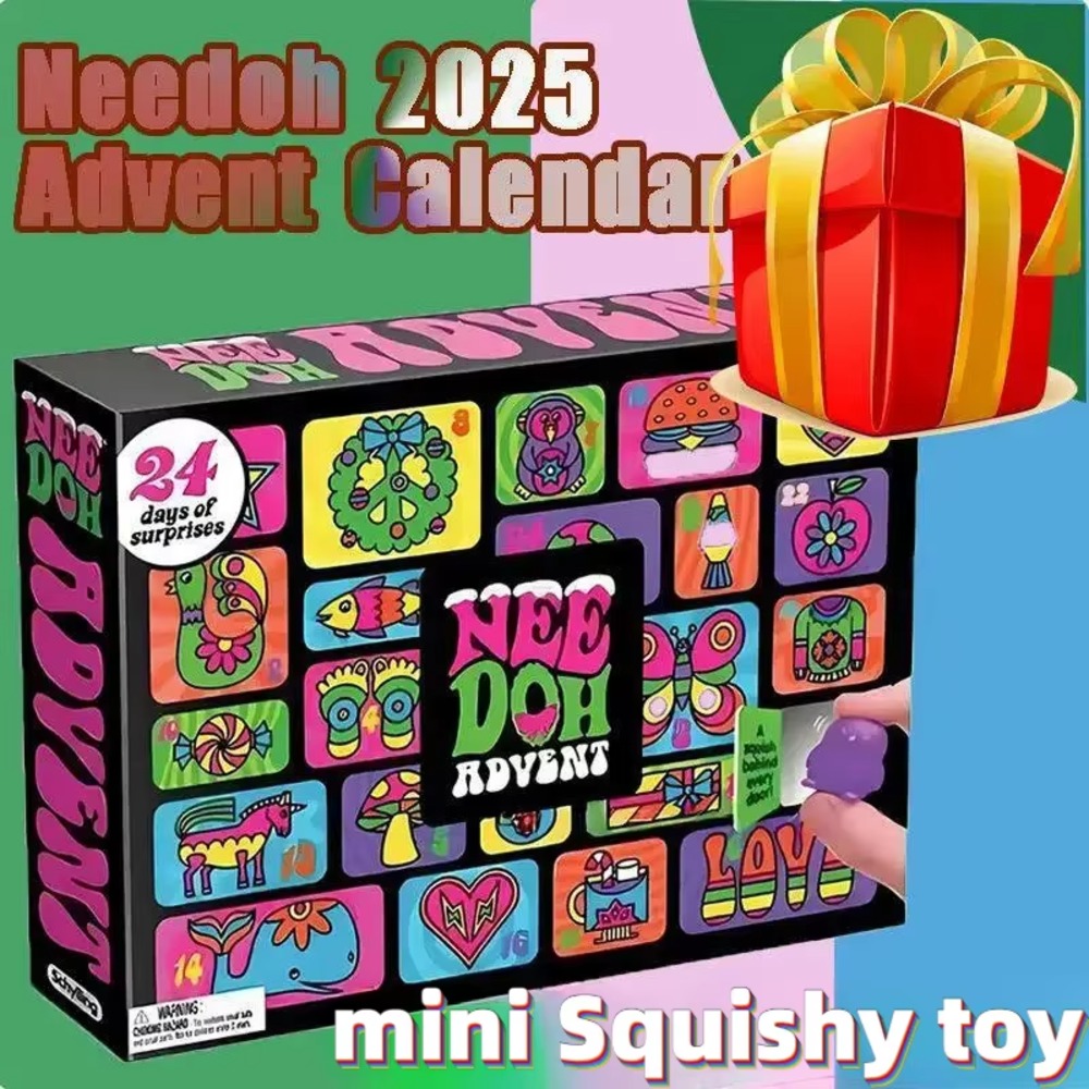 New Hot Nee Doh Creative Mini  - Advent Calendar Gift ulasan dan harga