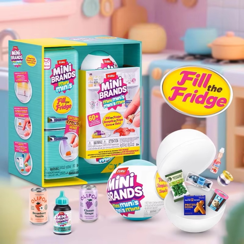 ZURU Mini Brands Refrigerator  - Ornament Ball Set ulasan dan harga
