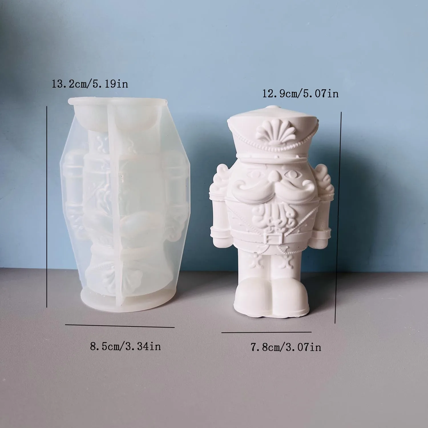DIY 3D Nutcracker Ornament Sil - Nutcracker Figurine ulasan dan harga