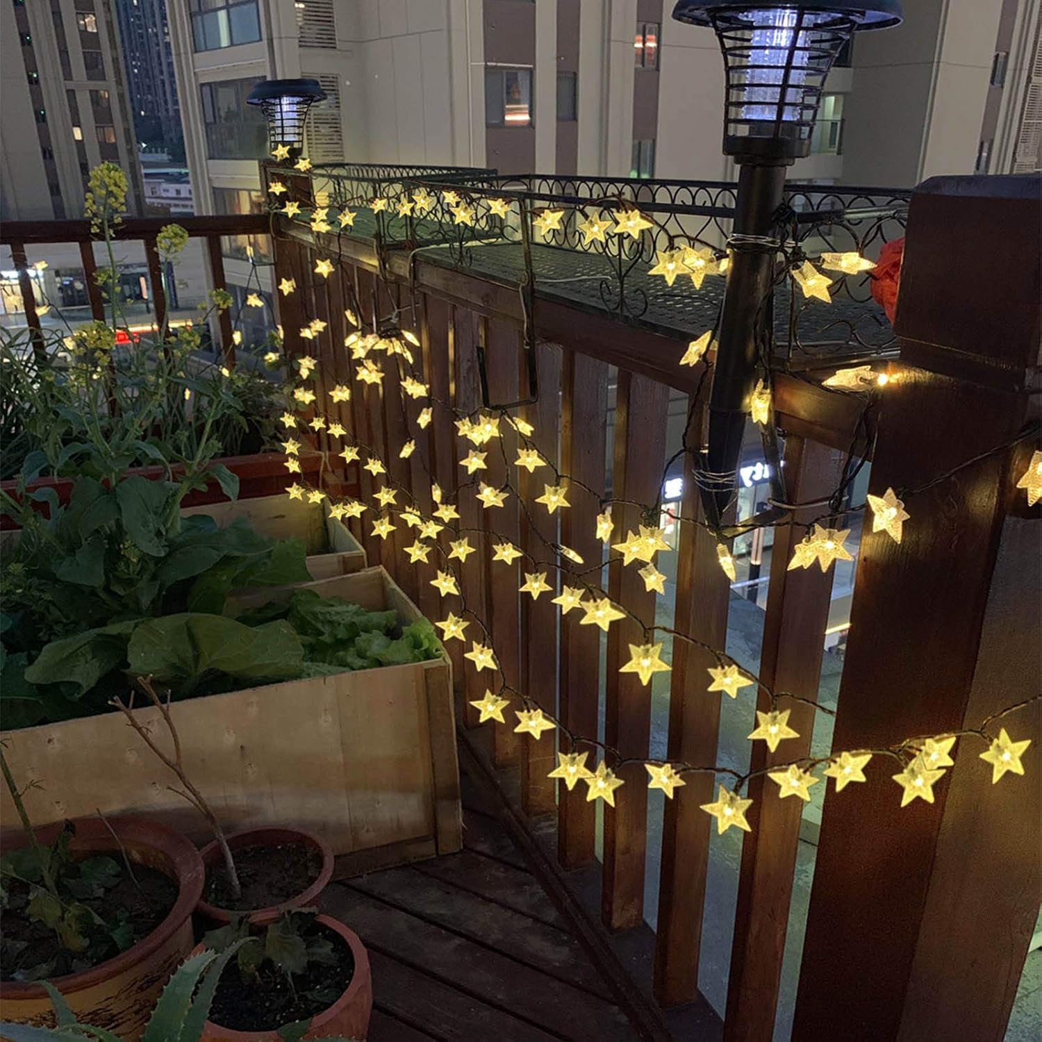 50ft 120 LED Solar Star Fairy  - Led Fairy String Lights ulasan dan harga