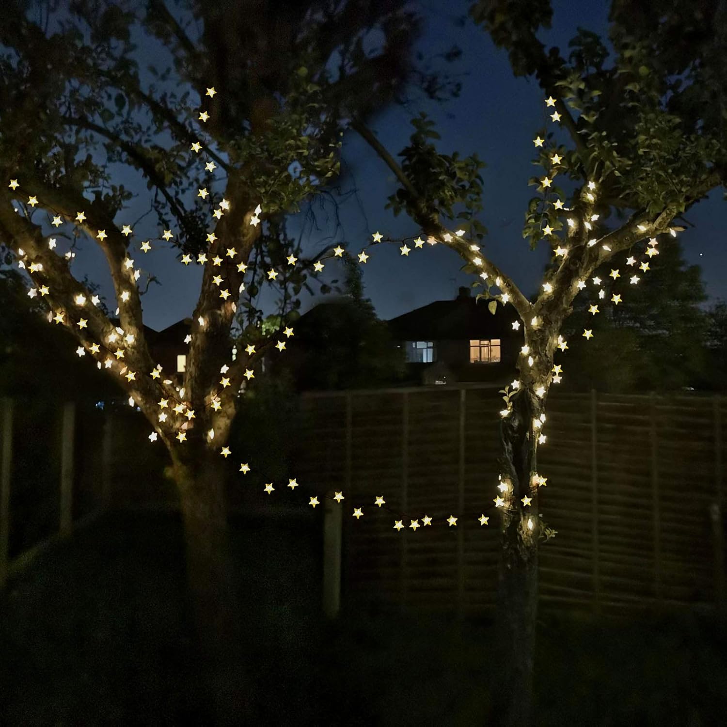 50ft 120 LED Solar Star Fairy  - Led Fairy String Lights ulasan dan harga