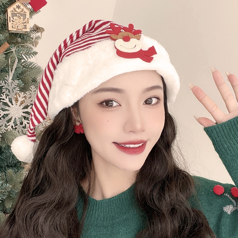 2025 Cute Christmas Hat Childr - Santa Hat Plush ulasan dan harga