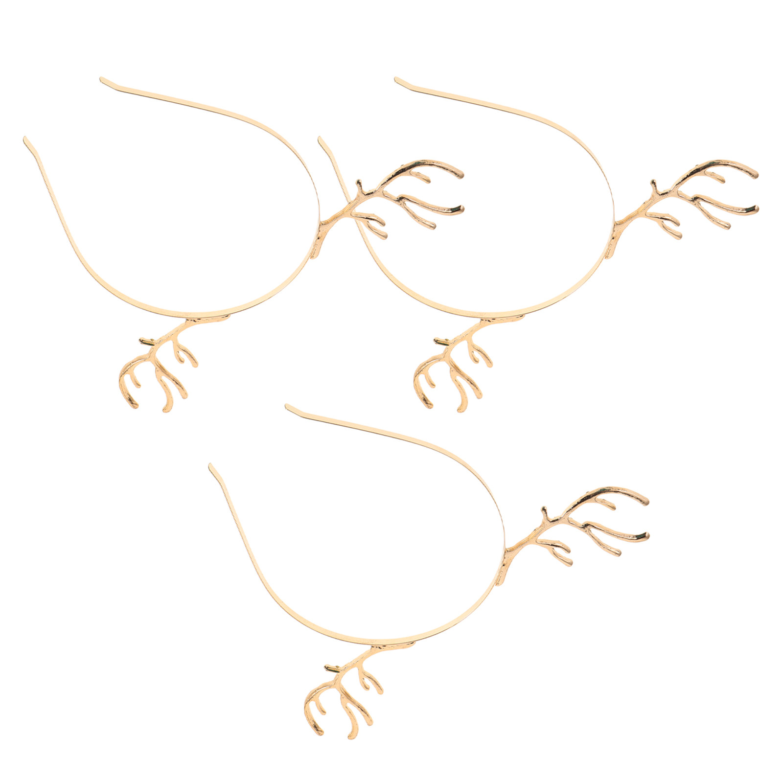 3Pcs Cute Deer Antlers Headban - Reindeer Antlers Headband ulasan dan harga