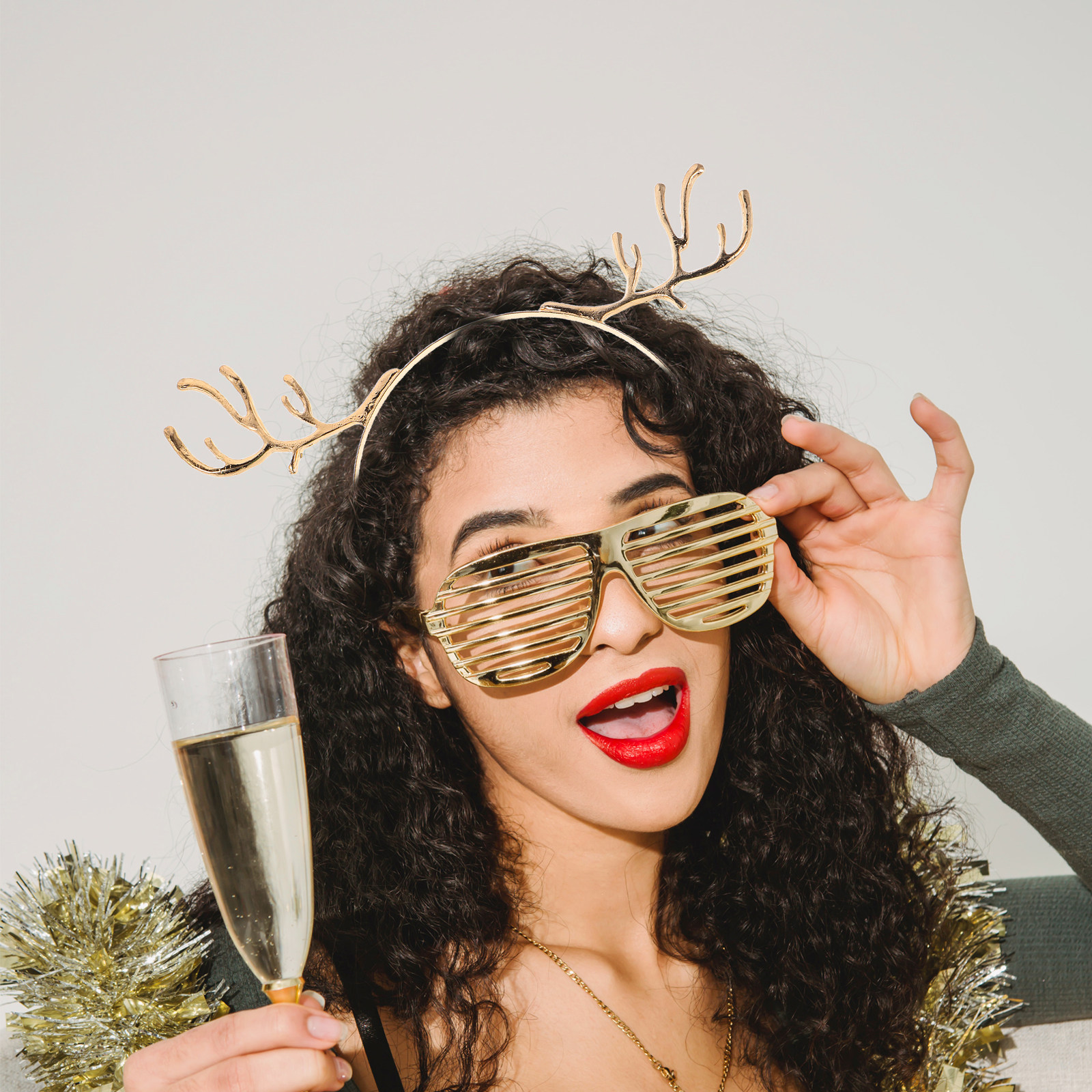 3Pcs Cute Deer Antlers Headban - Reindeer Antlers Headband ulasan dan harga