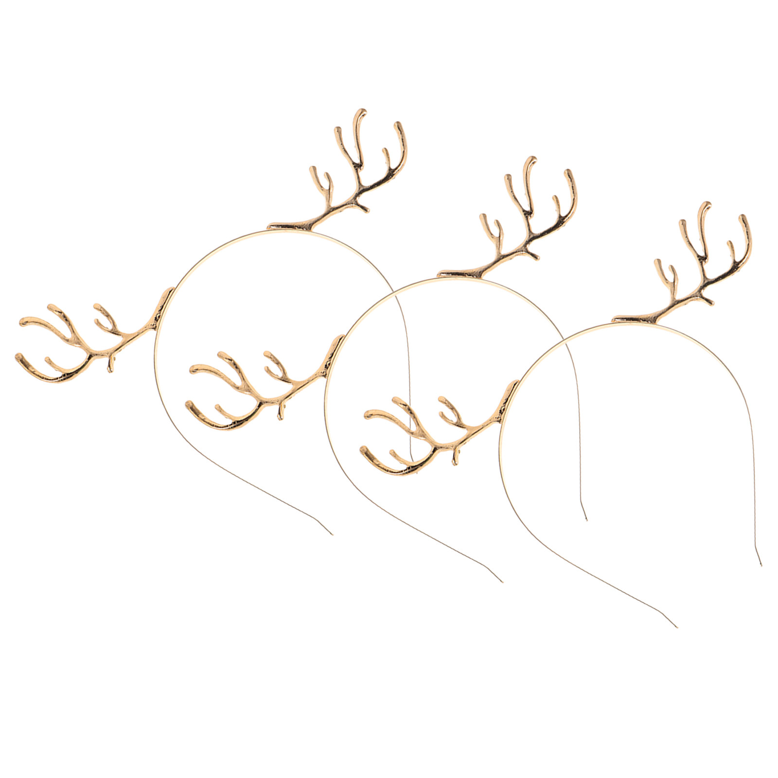 3Pcs Cute Deer Antlers Headban - Reindeer Antlers Headband ulasan dan harga