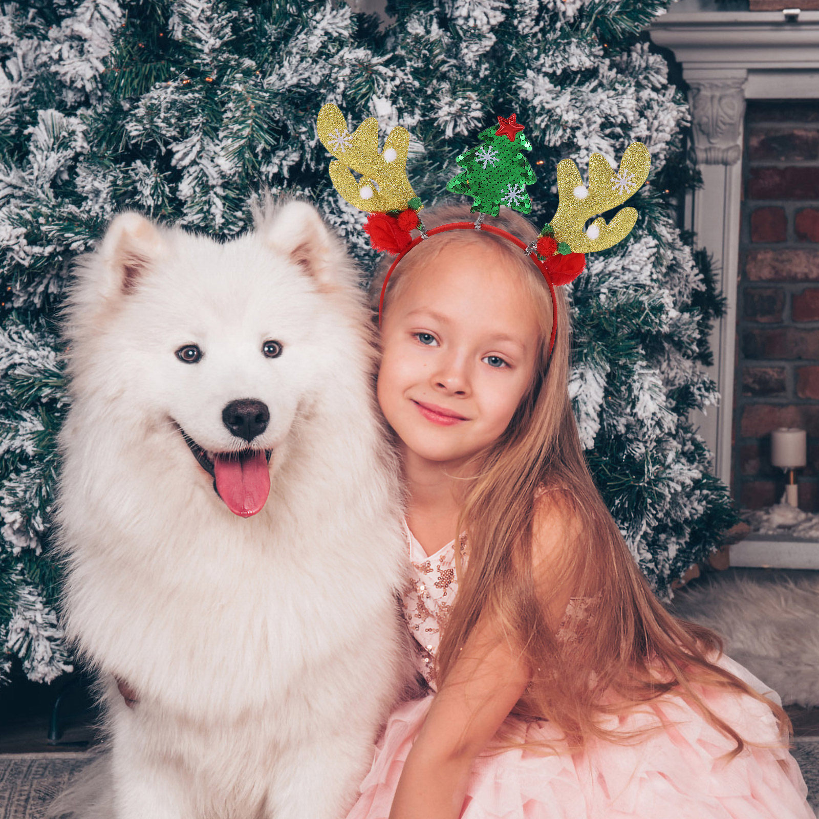 2Pcs Christmas Reindeer Antler - Reindeer Antlers Headband ulasan dan harga