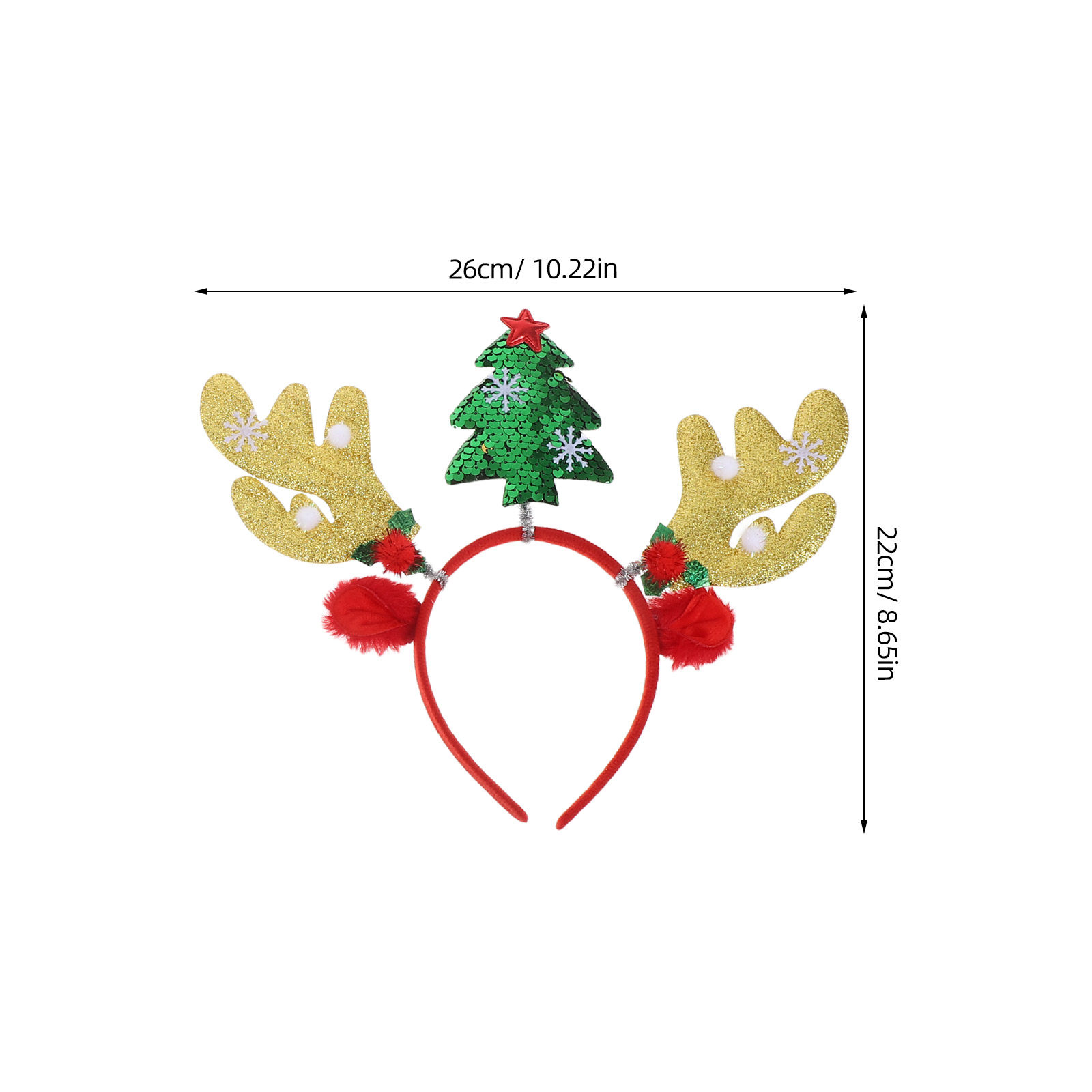 2Pcs Christmas Reindeer Antler - Reindeer Antlers Headband ulasan dan harga