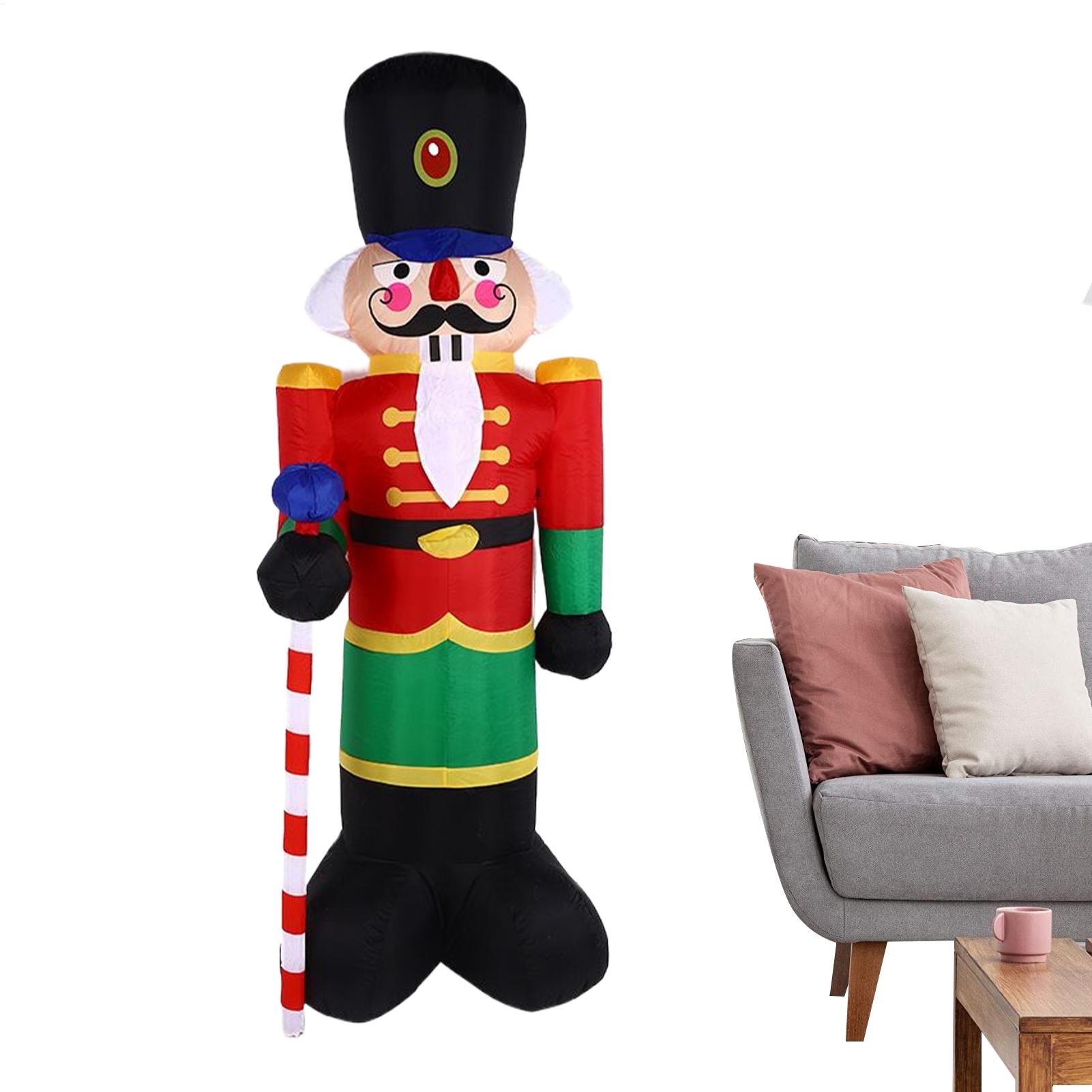 Nutcracker Inflatable Christma - Christmas Lights Outdoor ulasan dan harga