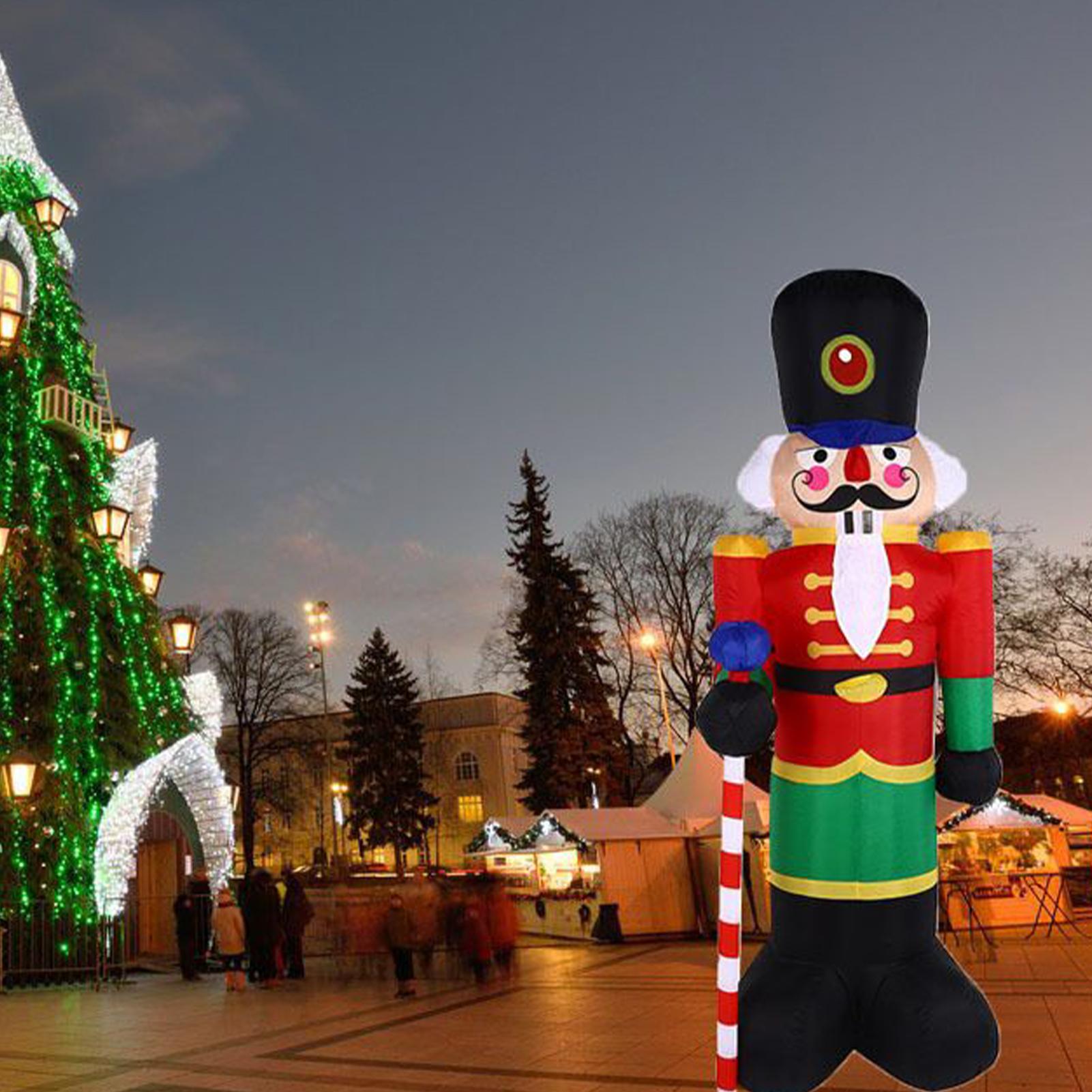 Nutcracker Inflatable Christma - Christmas Lights Outdoor ulasan dan harga