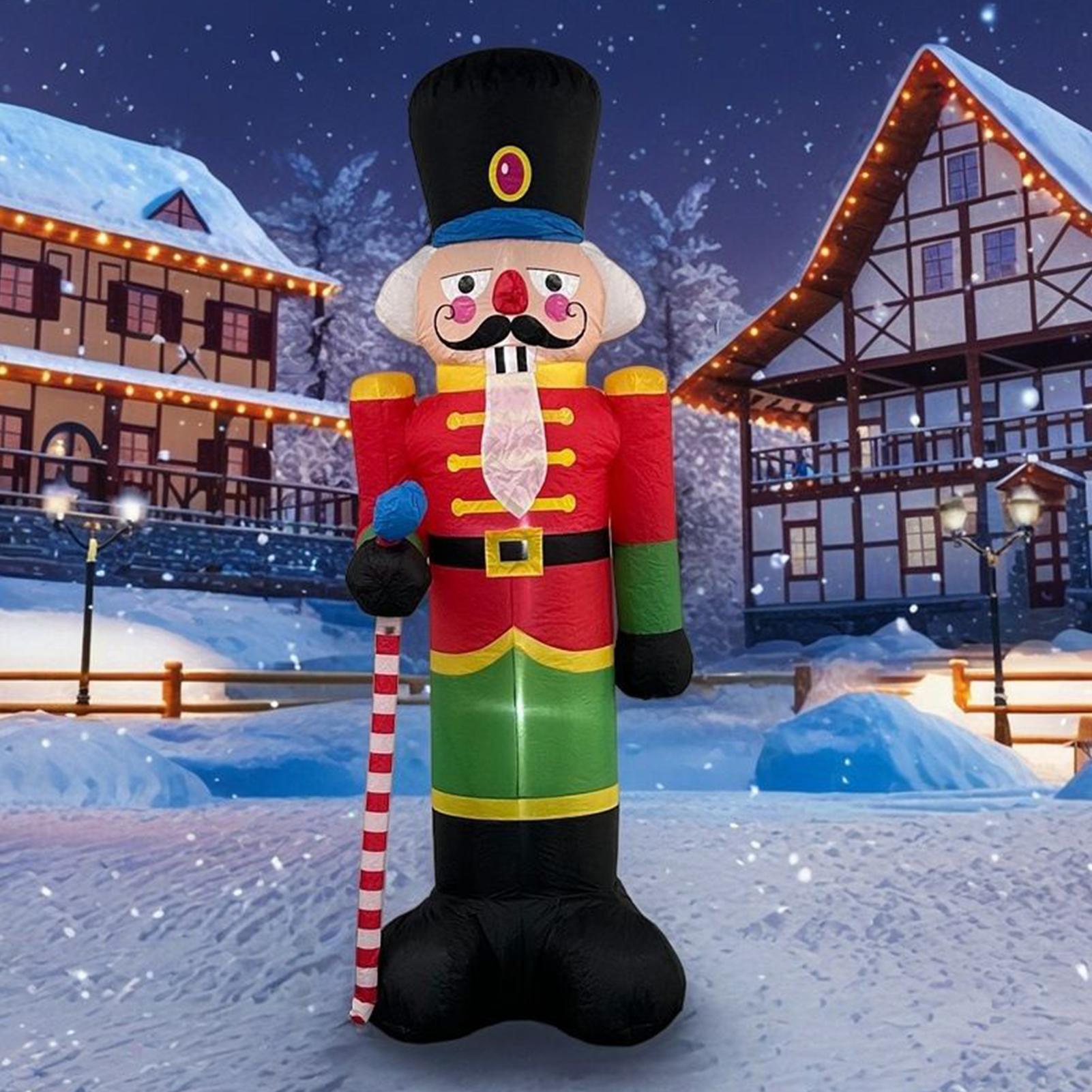 Nutcracker Inflatable Christma - Christmas Lights Outdoor ulasan dan harga