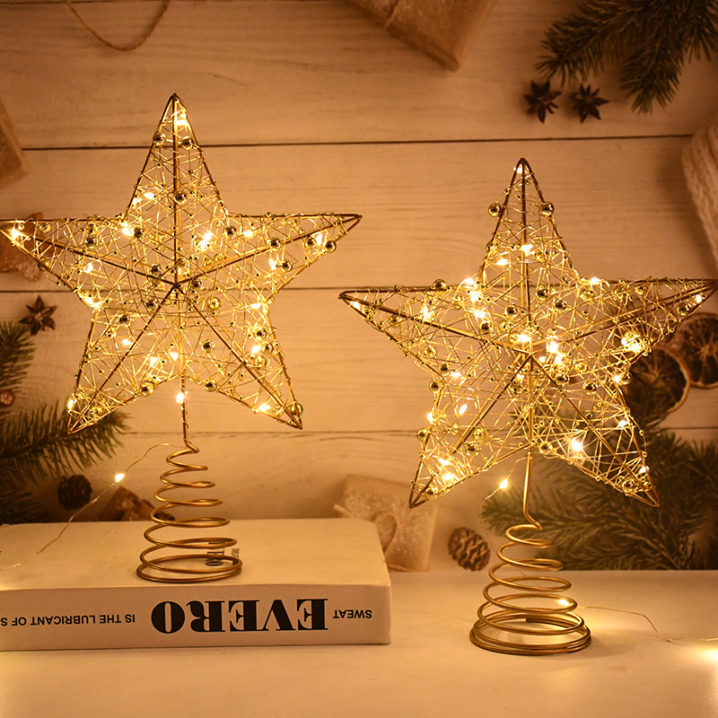 LED Christmas Tree Top Decorat - Star Tree Topper ulasan dan harga
