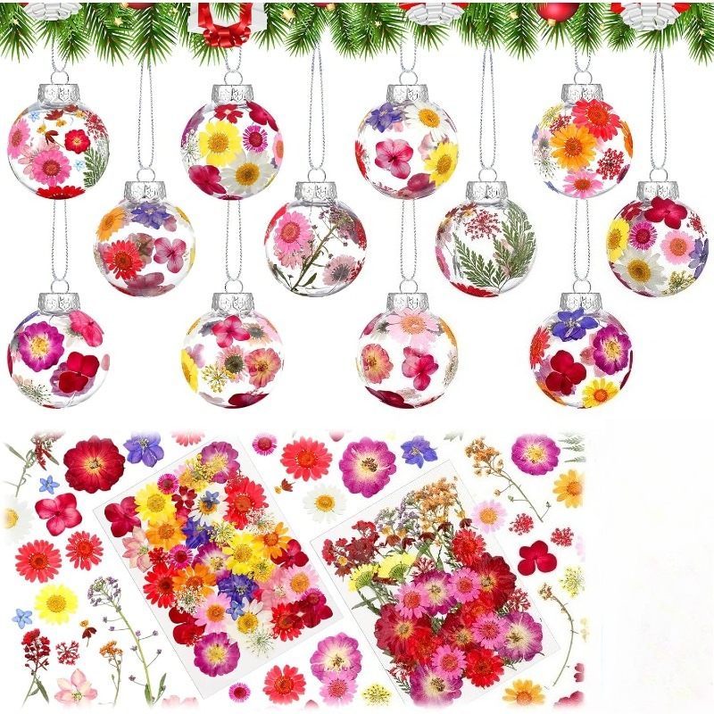 DIY Christmas Ball Accessories - Ornament Ball Set ulasan dan harga