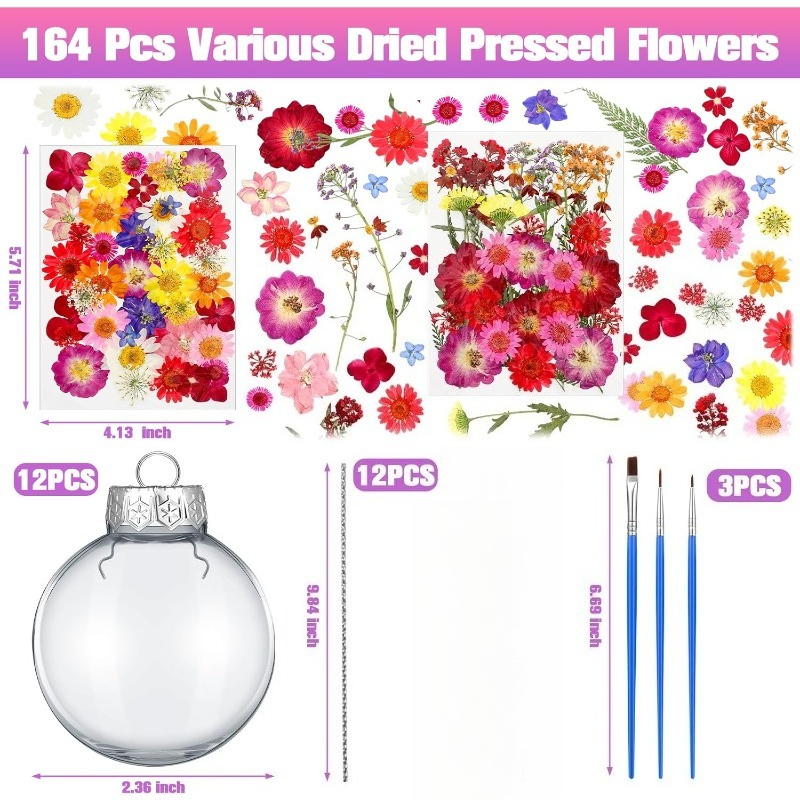 DIY Christmas Ball Accessories - Ornament Ball Set ulasan dan harga