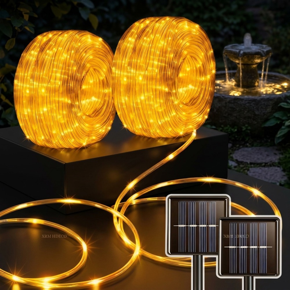 Outdoor Solar LED String Light - Christmas Lights Outdoor ulasan dan harga