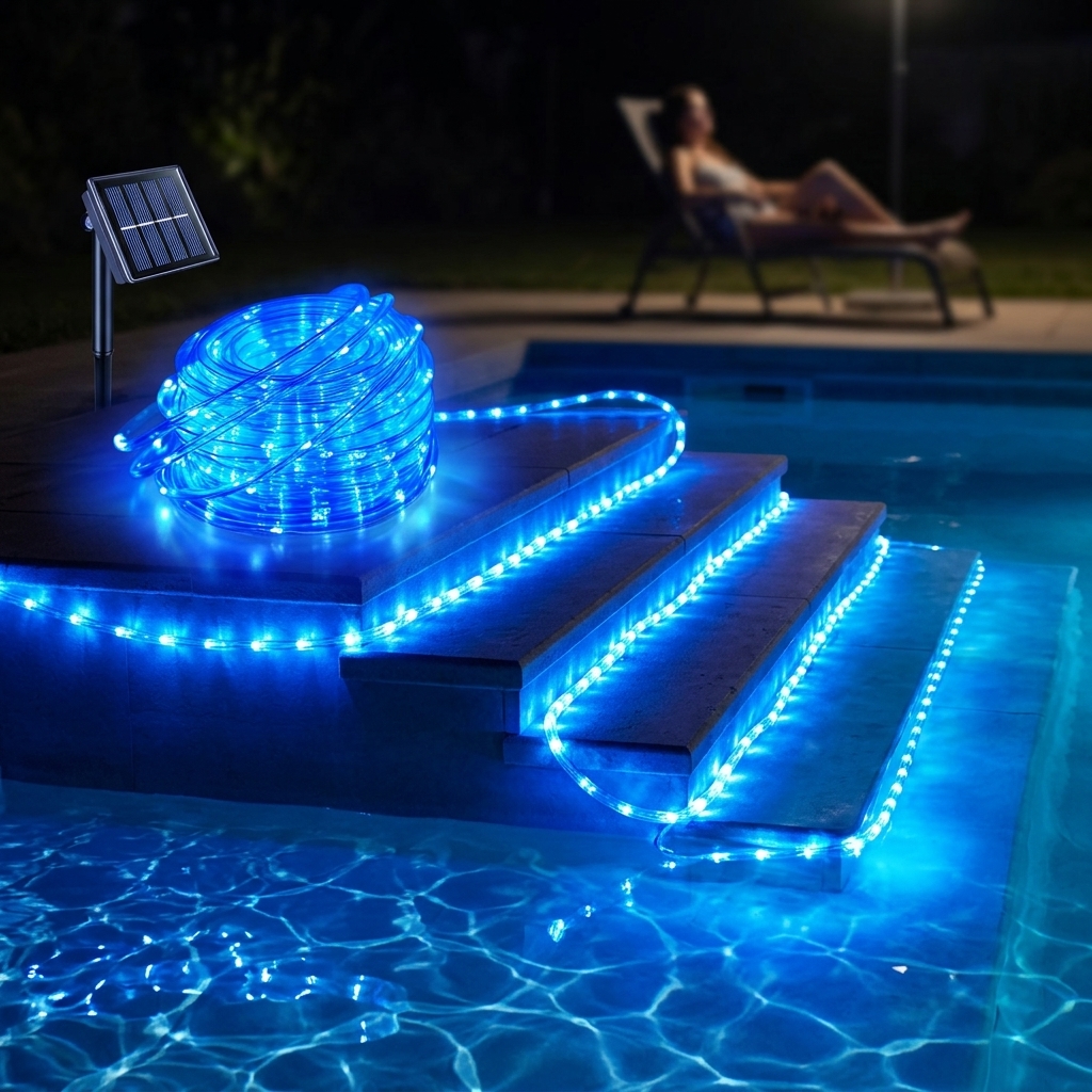 Outdoor Solar LED String Light - Christmas Lights Outdoor ulasan dan harga