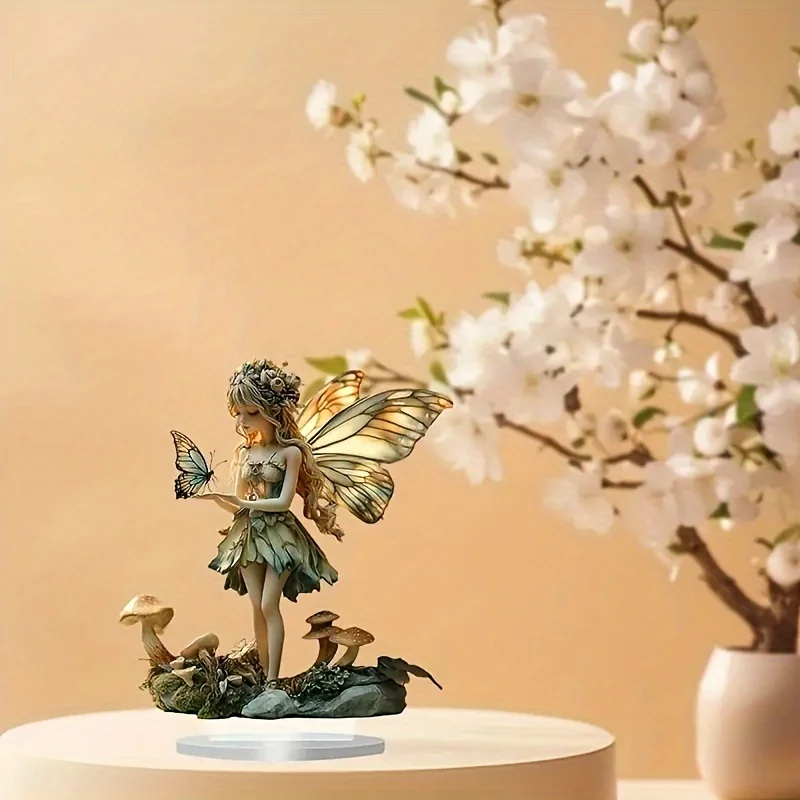 1 Piece Bohemian Fairy Statue/ - Nutcracker Figurine ulasan dan harga