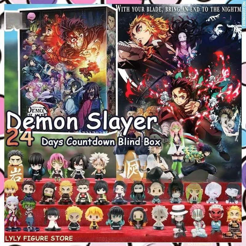 IN STOCK -New 2D Demon Slayer  - Advent Calendar Gift ulasan dan harga