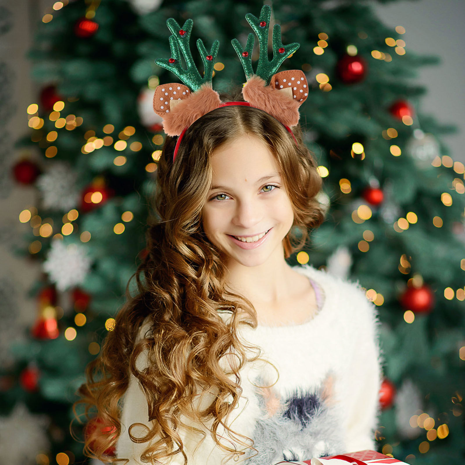 3Pcs Christmas Reindeer Antler - Reindeer Antlers Headband ulasan dan harga